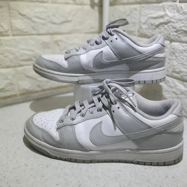 [BUNJANG] Nike Dunk Low "Wolf Grey" Sneakers / 나이키 덩크 로우 회백