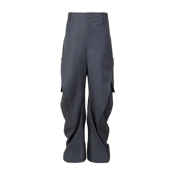 [BUNJANG] Jiyong Kim Curved Trousers / 지용킴 커브드 트라우저
