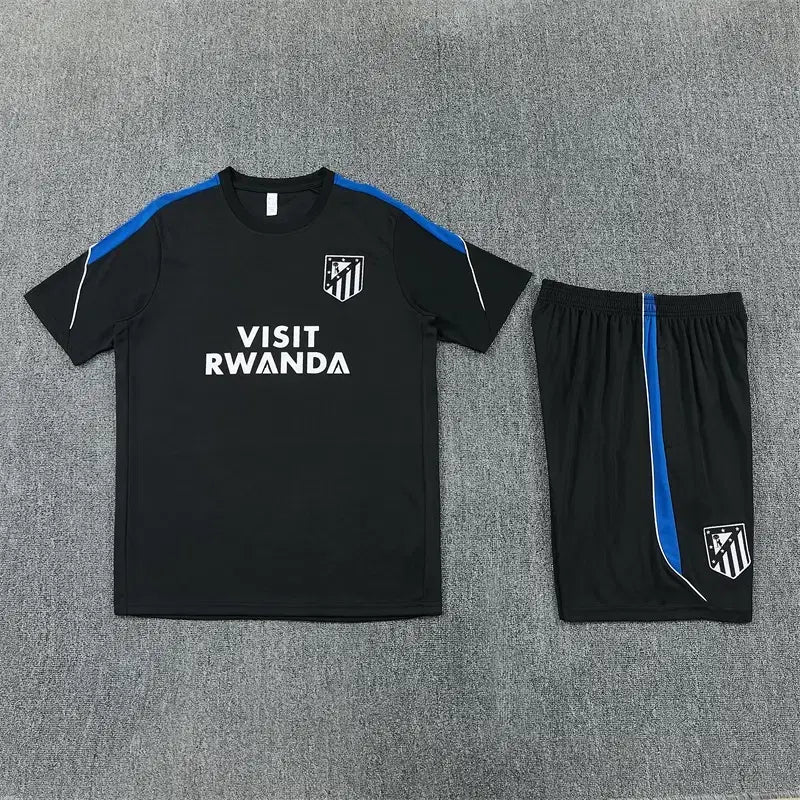 [BUNJANG] Atletico Madrid Kang-in Lee Black Training T-Shirt / (새상품)2627 AT마드리드 반팔티 트레이닝복 축구훈련복 이강인 블랙 아틀레티코