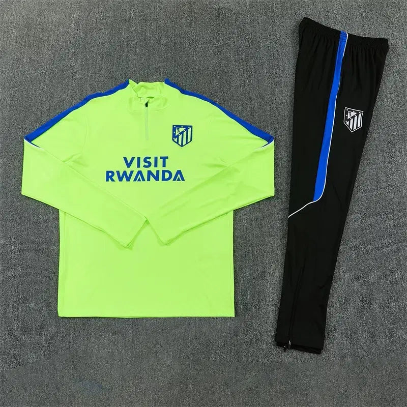[BUNJANG] 2627 Atletico Madrid Long Sleeve Training Suit Lee Kang-in Light Green / (새상품)2627 AT마드리드 긴팔 트레이닝복 축구훈련복 이강인 라이트그린 아틀레티코