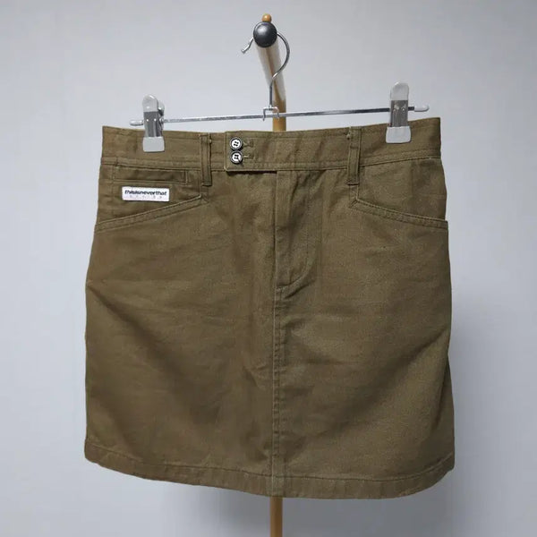 [BUNJANG] thisisneverthat Khaki Skirt (Size S) / S ) 디스이즈네버댓 카키색 스커트