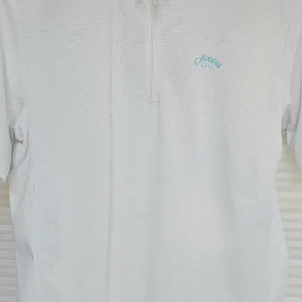 [BUNJANG] Callaway Men's Golf White Half-Zip Pullover / 캘러웨이 남성골프 화이트 반집업