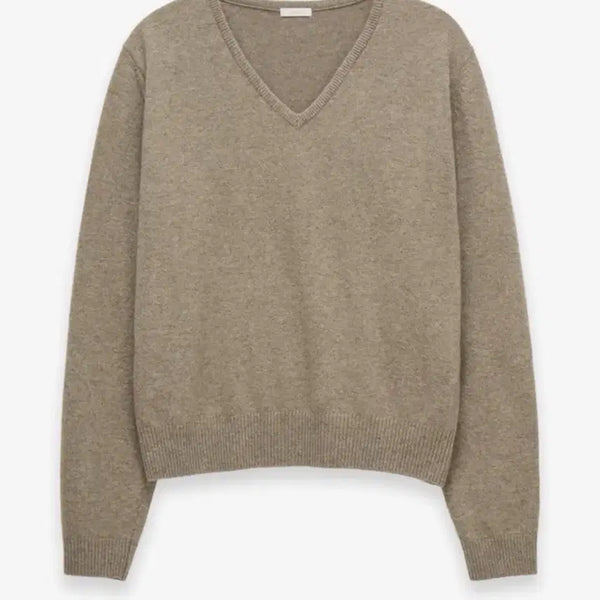 [BUNJANG] Ecris Kenzo V-Neck Knit (Taupe) / 애크리스 ecris 겐조 브이 니트 (토프)
