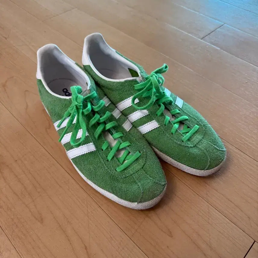 [BUNJANG] Adidas Gazelle Green Suede Sneakers / 아디다스 가젤 그린 스웨이드 250