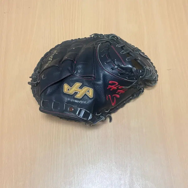 [BUNJANG] HataKeYama M2 Catcher's Mitt Baseball Glove (Used by Nexen Heroes Player) / 하타케야마 m2 포수미트 야구글러브 프로실사