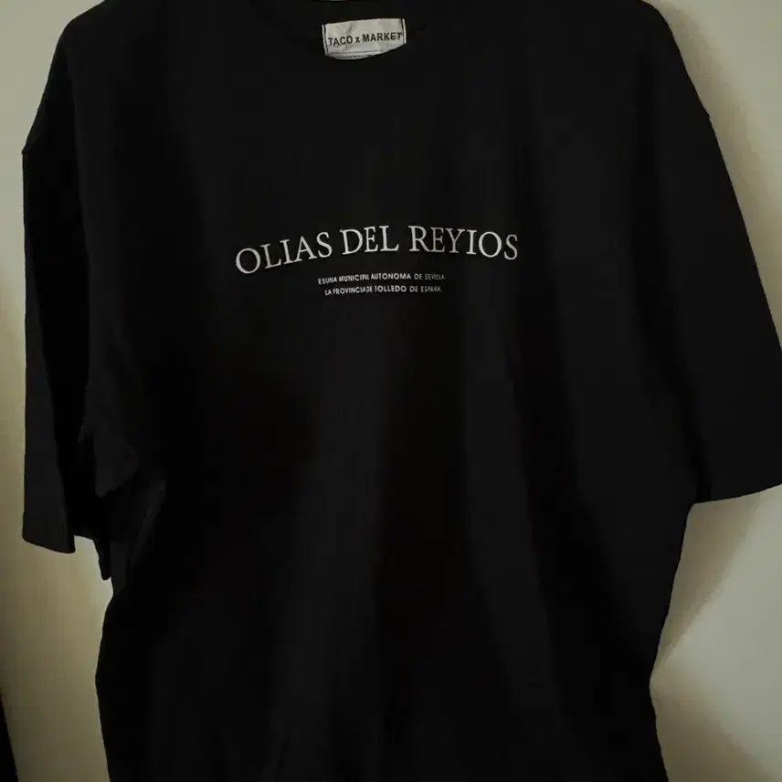 [BUNJANG] TACO X MARKET Black T-Shirt / TACO X MARKET 티셔츠 블랙
