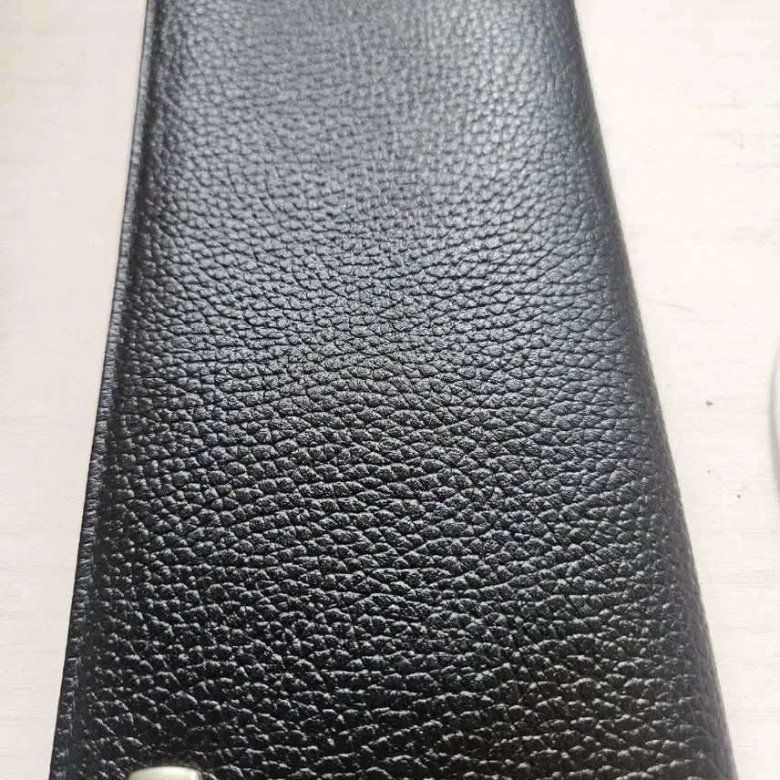 [BUNJANG] Men's Leather Long Wallet Black / 남성 가죽 장지갑 블랙