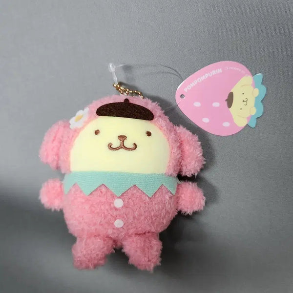 [BUNJANG] Pompompurin Ichigo Shimbun 50th Anniversary Strawberry Mascot / 폼폼푸린 이치고신문50주년 스트로베리 마스코트