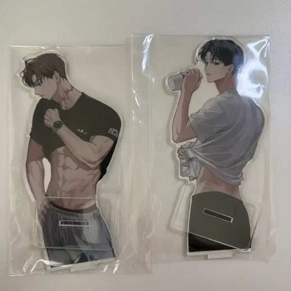 [BUNJANG] Mumoong K-Pop Training Room Acrylic Standee Set (Choi Yowon, Kim Soreum) Sealed / 무뭉님 체력 단련실 아크릴 미개봉 (최요원, 김솔음)