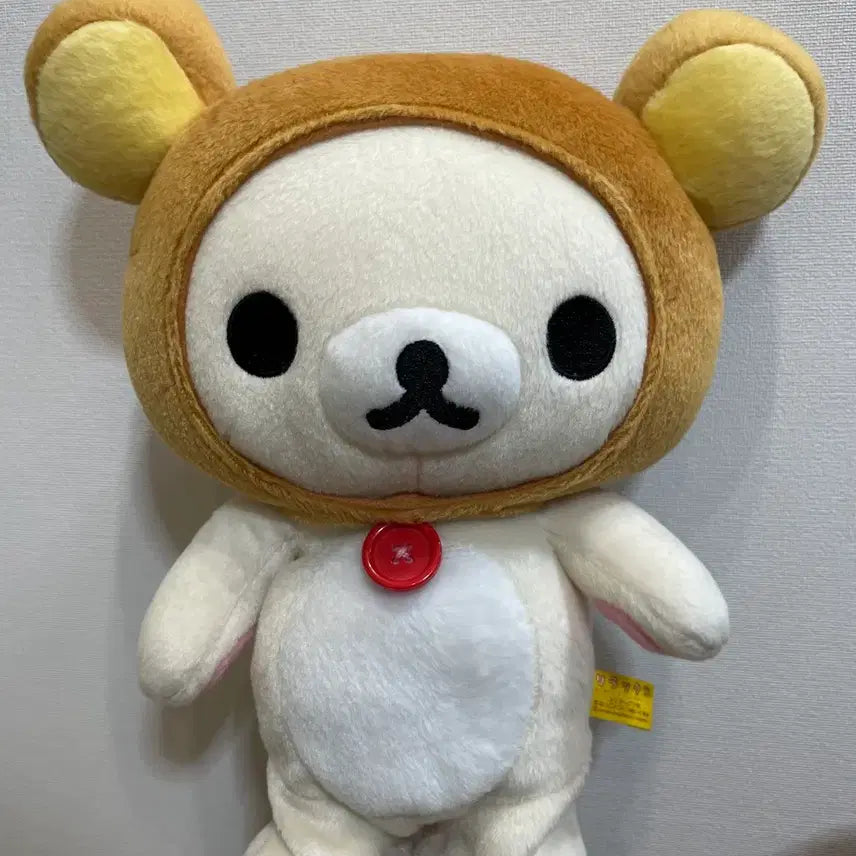 [BUNJANG] San-X Rilakkuma Korilakkuma Hat Plush 2010 / 2010 고전 산엑스 리락쿠마 모자 쓴 코리락쿠마 인형