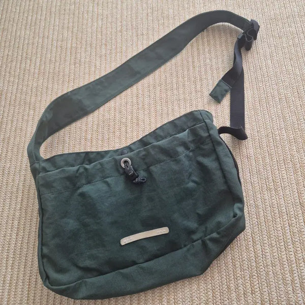 [BUNJANG] 로우로우 (LOWROW) Cross Bag 750 Deep Green / 로우로우 크로스백 750
