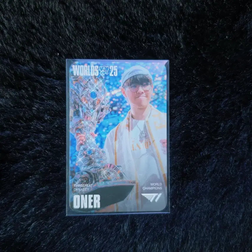 [BUNJANG] T1 Faker MSI Worlds Skin Owner Photocard / MSI T1 월즈 우승 스킨 오너 포카