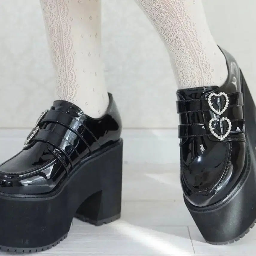 [BUNJANG] DMARUV 11cm Platform Wedge Shoes / 디마럽 11센치 통굽