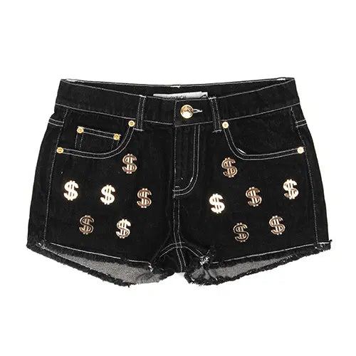 [BUNJANG] JOYRICH CASH FLOW DENIM SHORT-BLK S Size / [새상품] S사이즈 JOYRICH CASH FLOW DENIM SHORT-BLK