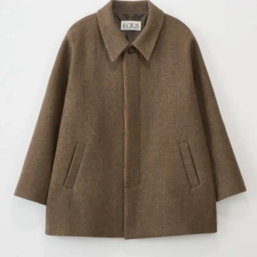 [BUNJANG] Ecris Herringbone Coat (Brown) / 에크리스 ecris 헤링본코트 (브라운)