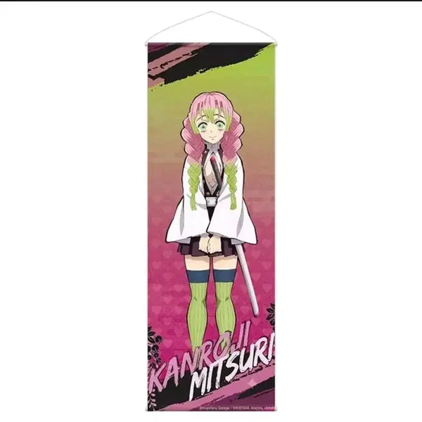 [BUNJANG] Demon Slayer Kanroji Mitsuri Tapestry (Pick&Pop Kuji Official) / [미개봉] 귀멸의 칼날 칸로지 미츠리 태피스트리 판매 (픽앤팝 쿠지 정품)