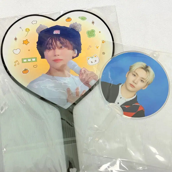 [BUNJANG] SEVENTEEN Seungkwan Sealed Mini Heart Pouch & Caratland Lucky Draw / 세븐틴 승관 미개봉 미니하트우치와 캐럿랜드 럭키드로우