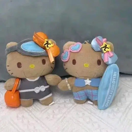 [BUNJANG] Sanrio Authentic Hello Kitty Beach Keyring Bundle Set / 일괄)산리오정품헬로키티 비치키링 세트