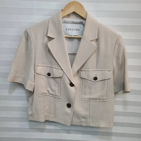 [BUNJANG] Loewe Jacket Beige / 루에브르(고퀄내수)자켓