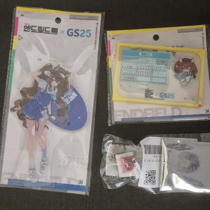 [BUNJANG] Endfield Gilbert A Acrylic Stand & Keycap Set / 엔드필드 GS25 질베르타 3종 ( 아크릴스탠드2, 키캡1)