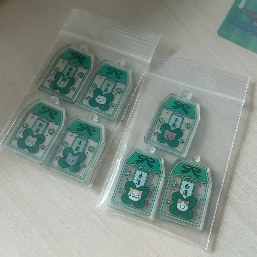 [BUNJANG] NCT Dream Bundle Set Omamori Acrylic Keychain / nct dream 엔시티 드림 일괄 비공식 오마모리 아크릴 키링