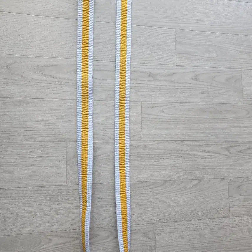 [BUNJANG] Taekwondo Hapkido Special Martial Arts Stripe Belt / 합기도 태권도 특공무술 허리띠 띠 품띠 흰노띠 후라이띠 줄무늬띠 노흰띠