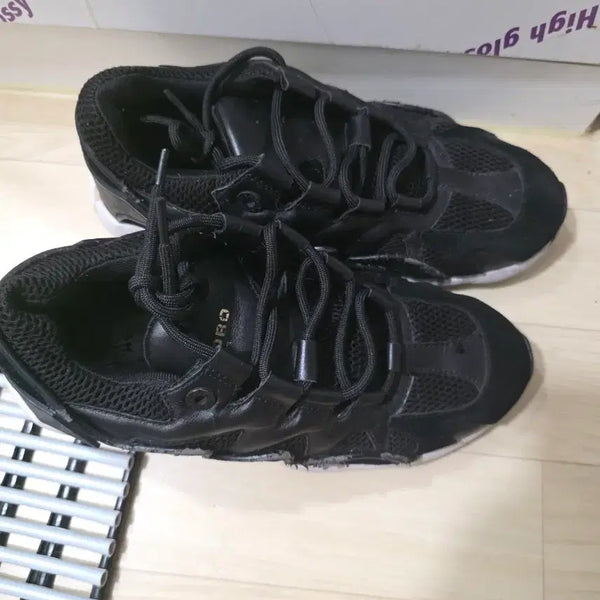 [BUNJANG] Sandro Homme Leather Sneakers / 산드로옴므 레더스니커즈 41