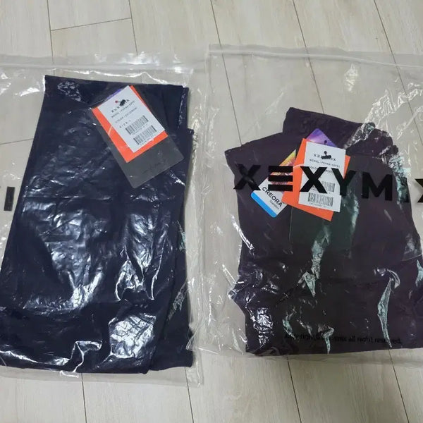 [BUNJANG] Xexymix Leggings Navy/Purple / 젝스믹스 레깅스 네이비/퍼플