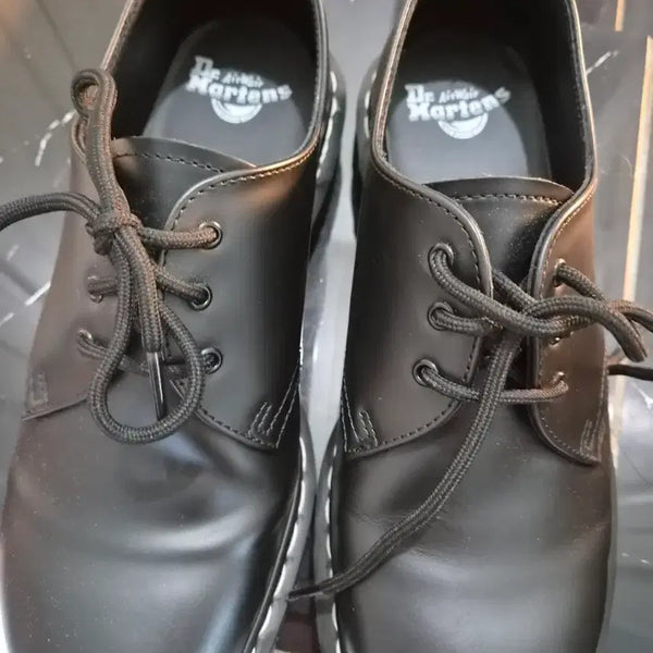 [BUNJANG] Dr. Martens 1461 White Stitch Shoes (UK 8 / US 9) / 1461 화이트스티치 - 270