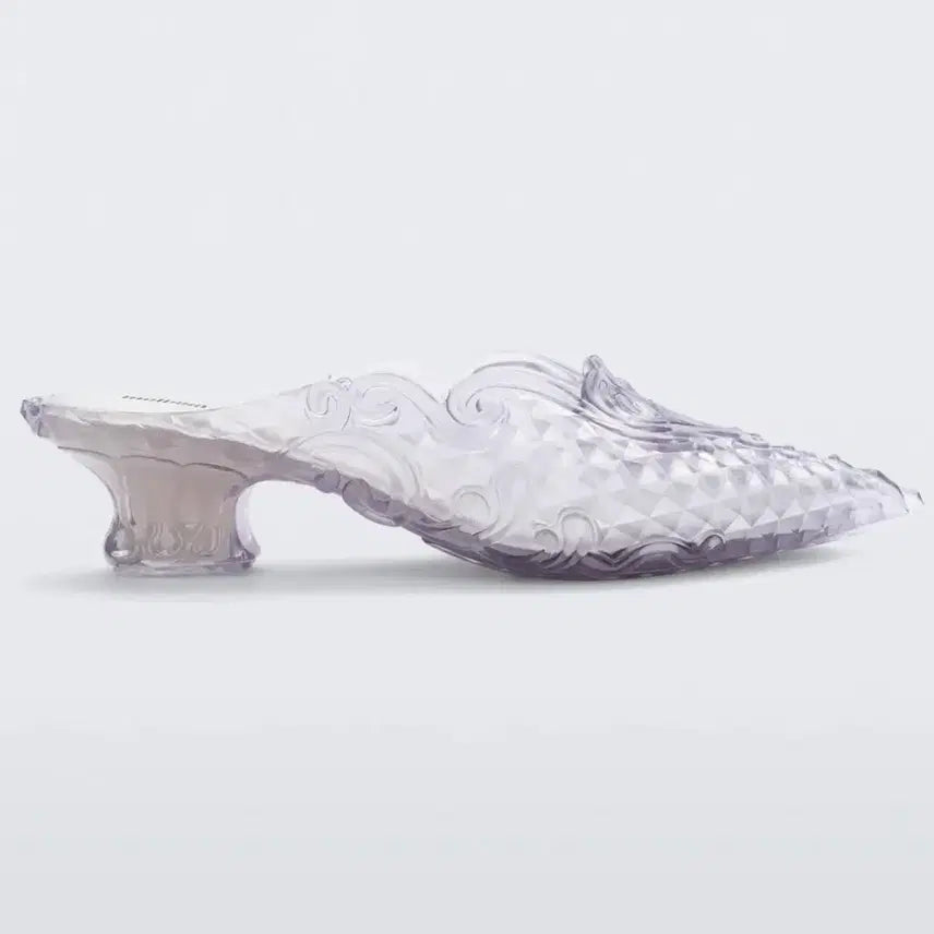 [BUNJANG] Melissa x Y Project Clear White Clog Jelly Shoes / 멜리사 x 와이프로젝트 코트 슈 클리어 화이트 클로그 젤리슈즈