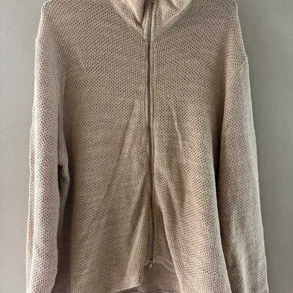 [BUNJANG] Our Legacy Knit Zip-Up Beige Size 48 / 아워레가시 니트 집업