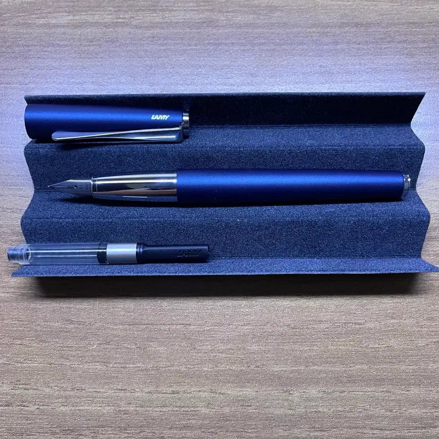 [BUNJANG] Lamy Studio Imperial Blue Fountain Pen EF Nib / 라미 스튜디오 만년필
