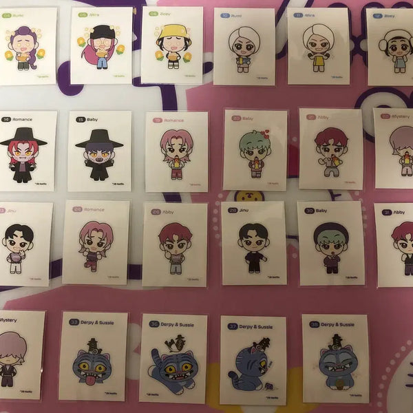 [BUNJANG] KDH POP UP 23 Types Sticker Bundle Set / 케데헌 팝업 띠부씰 23종 일괄
