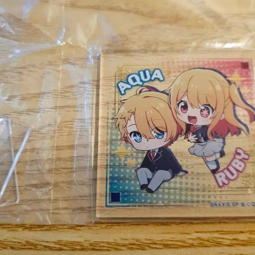 [BUNJANG] Oshi no Ko Ruby Aqua Acrylic Stand (Sealed) / 최애의 아이 루비,아쿠아 아크릴 스탠드(미개봉)