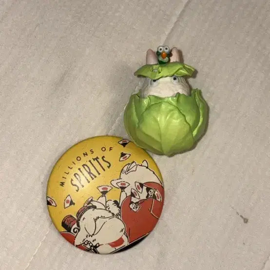 [BUNJANG] Studio Ghibli Miniature & Pin Button Set / 지브리 굿즈