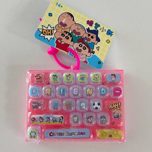 [BUNJANG] Crayon Shin-chan "Action Mask" Keyboard Keycap Keychain / 짱구는 못말려 대왕 키보드 키캡 키링