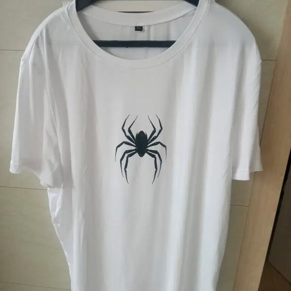 [BUNJANG] Spider-Man White T-Shirt XXL / 흰색 스파이더맨 반팔티 XXL 새상품
