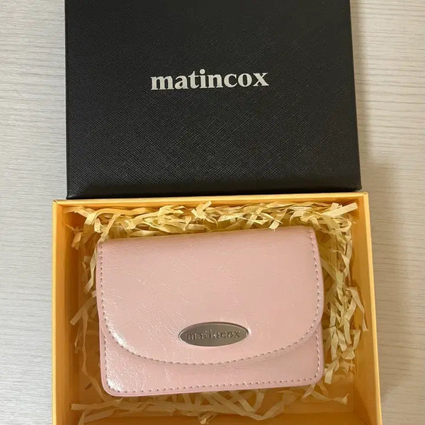 [BUNJANG] Martin Cox Auris Card Wallet - Soft Pink / 새상품)마틴콕스 핑크 카드 지갑 Auris Card Wallet - Softpink