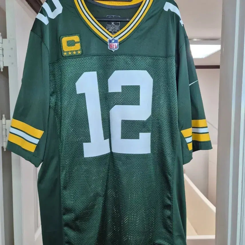 [BUNJANG] Nike NFL Green Bay Packers Aaron Rodgers Untouchable Limited Football Jersey XL / 나이키 NFL 그린베이 패커스 애런 로저스 '정품' 리미티드 풋볼 져지 XL 판매합니다.