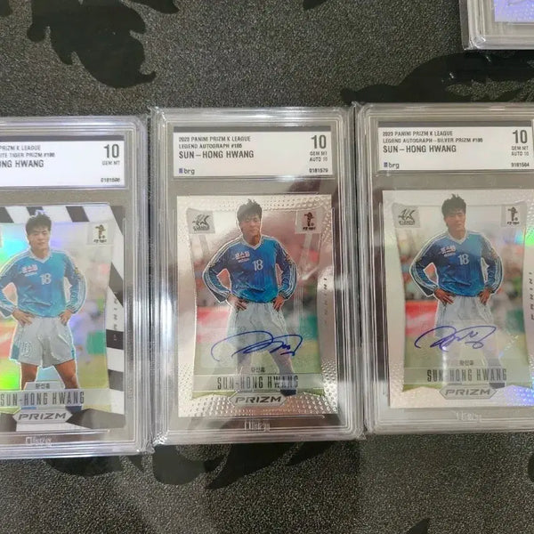 [BUNJANG] Panini Prizm K League 23' Hwang Sun-hong Pohang Steelers Card Set / 23년 k리그 파니니프리즘 포항스틸러스 황선홍 카드 3종