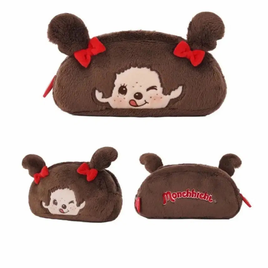 [BUNJANG] Monchhichi Pouch Pencil Case / 몬치치 파우치 필통