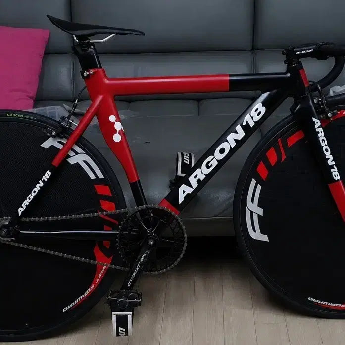[BUNJANG] Argon 18 Custom Painted Leader 725 Frame Set / 자작 아르곤18 프레임 반차