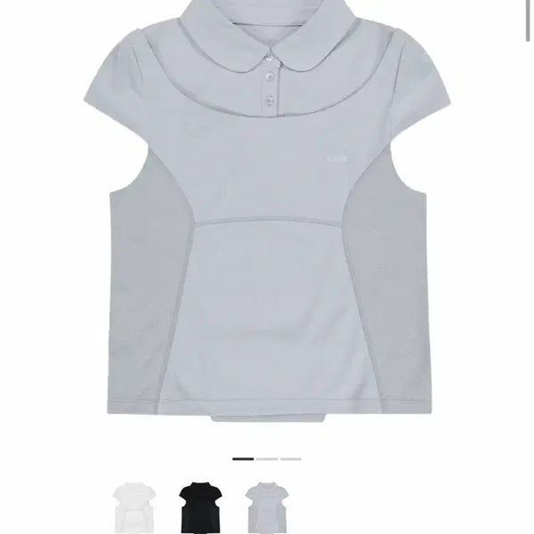 [BUNJANG] OHOS Detachable Collar T-shirt Grey / 오호스 디테처블 카라 티셔츠 그레이