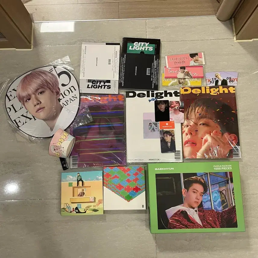 [BUNJANG] Baekhyun & EXO-CBX Bundle Set / 백현 Baekhyun & 첸백시 굿즈 양도합니다