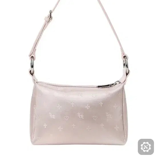 [BUNJANG] Threetimes Jacquard Mini Bag Pink / 무료배송 쓰리타임즈 자카드 미니백 핑크 threetimes 쓰탐 숄더백 jacquard bag
