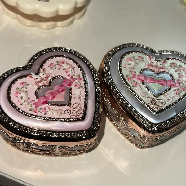 [BUNJANG] Flower Knows Bunny Garden Collection Embossing Blusher Set / 플라워노즈 버니 가든 컬렉션 엠보싱 블러셔 2개