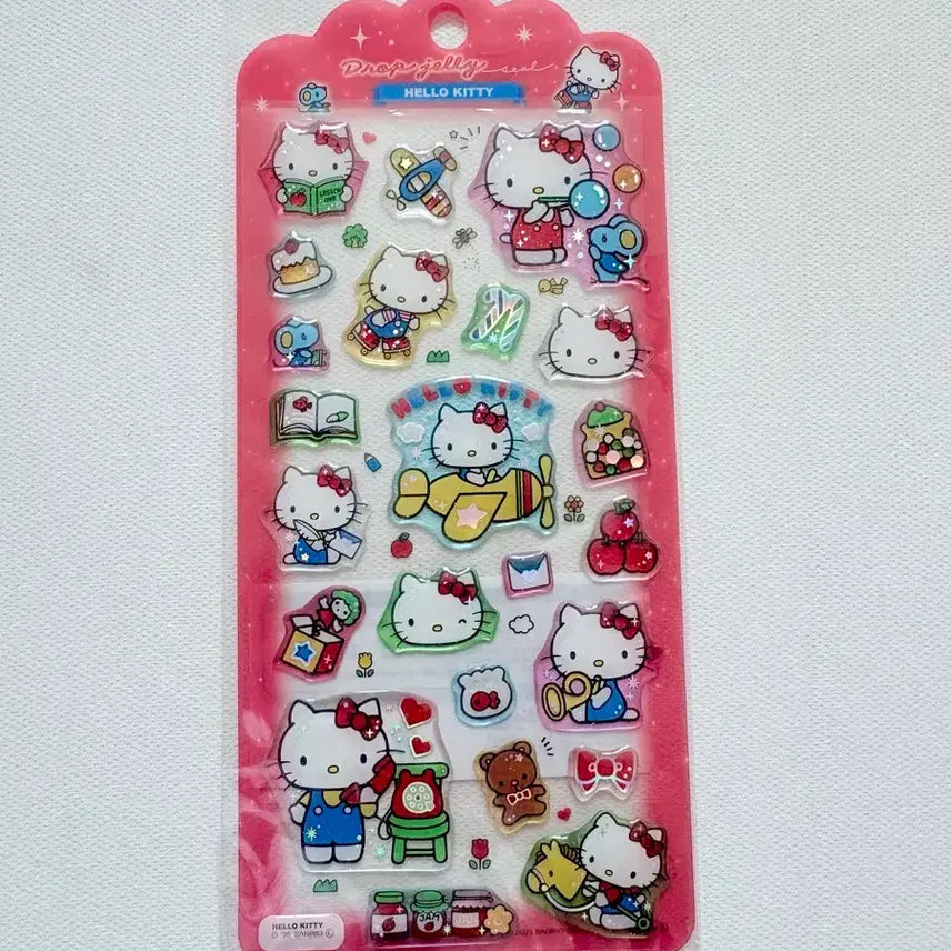 [BUNJANG] Sanrio Hello Kitty 3D Stickers (Authentic) / 산리오 헬로키티 입체스티커 새상품