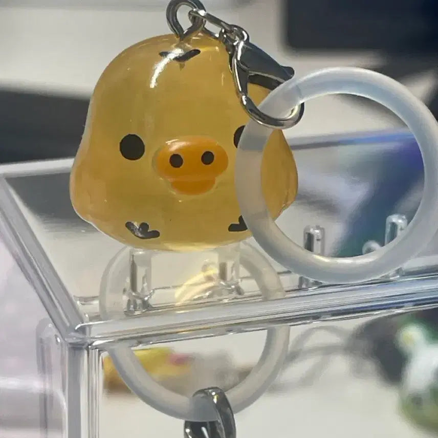 [BUNJANG] Rilakkuma Kiiroitori Piggy Bank / 리락쿠마 키이로이토리 메지루시 돼병이 판매