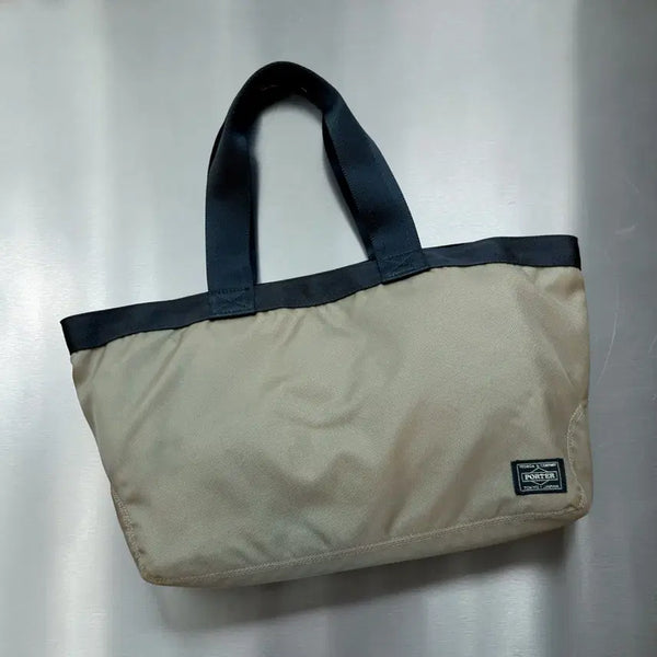 [BUNJANG] Porter Nylon Twill Tote Bag, Khaki / 포터(PORTER) 나일론 트윌 토트백, 카키