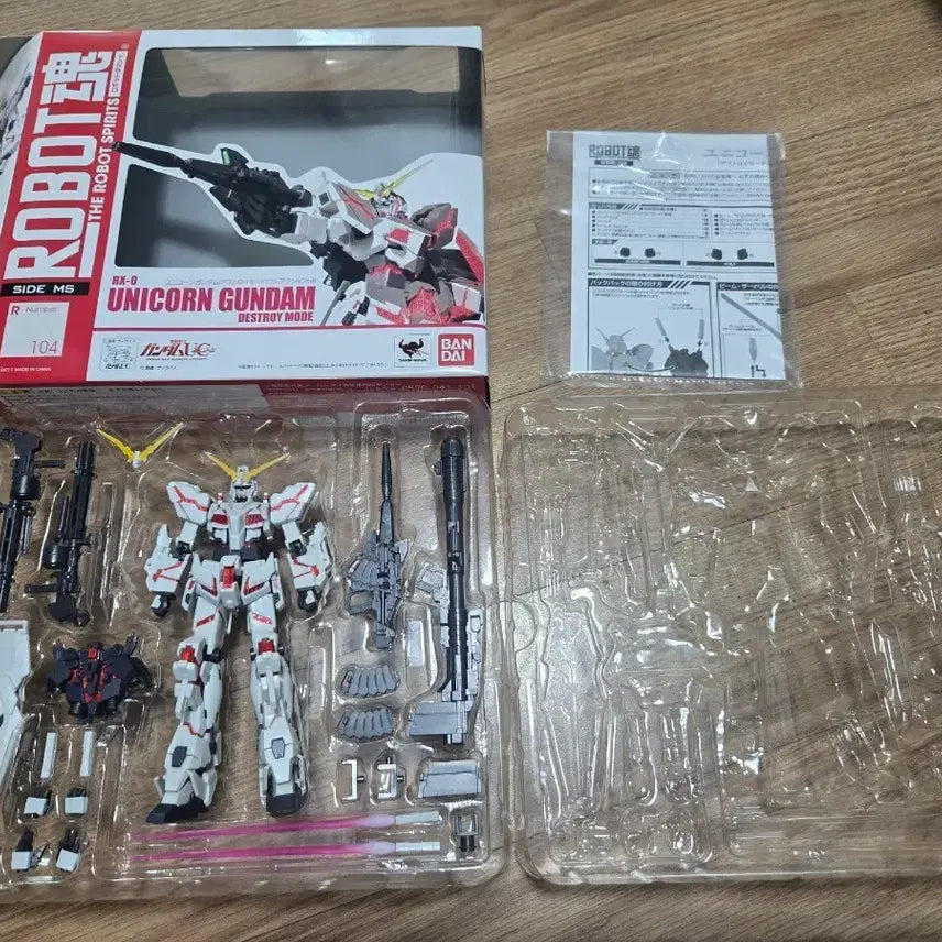 [BUNJANG] Robot Spirits Unicorn Gundam Destroy Mode Full Action Ver. / 로봇혼 유니콘 건담 디스트로이 모드 풀액션ver